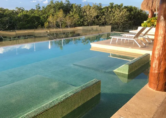 Rooftop Luxury In Aldea Zama *